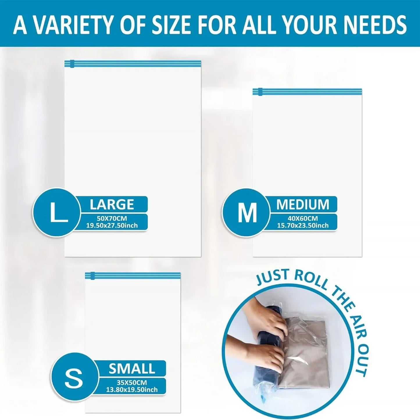 Travel Vacuum Bags for Clothes