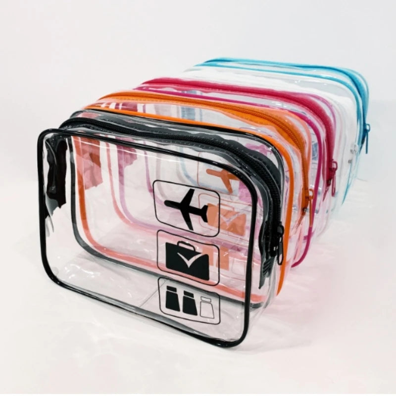 Clear Travel Cosmetic Bag