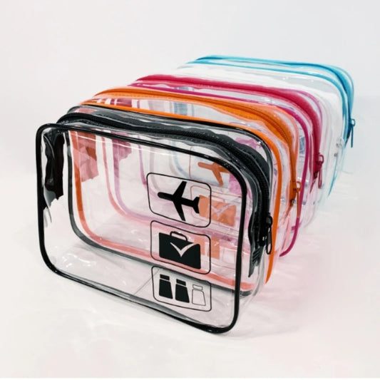 Clear Travel Cosmetic Bag