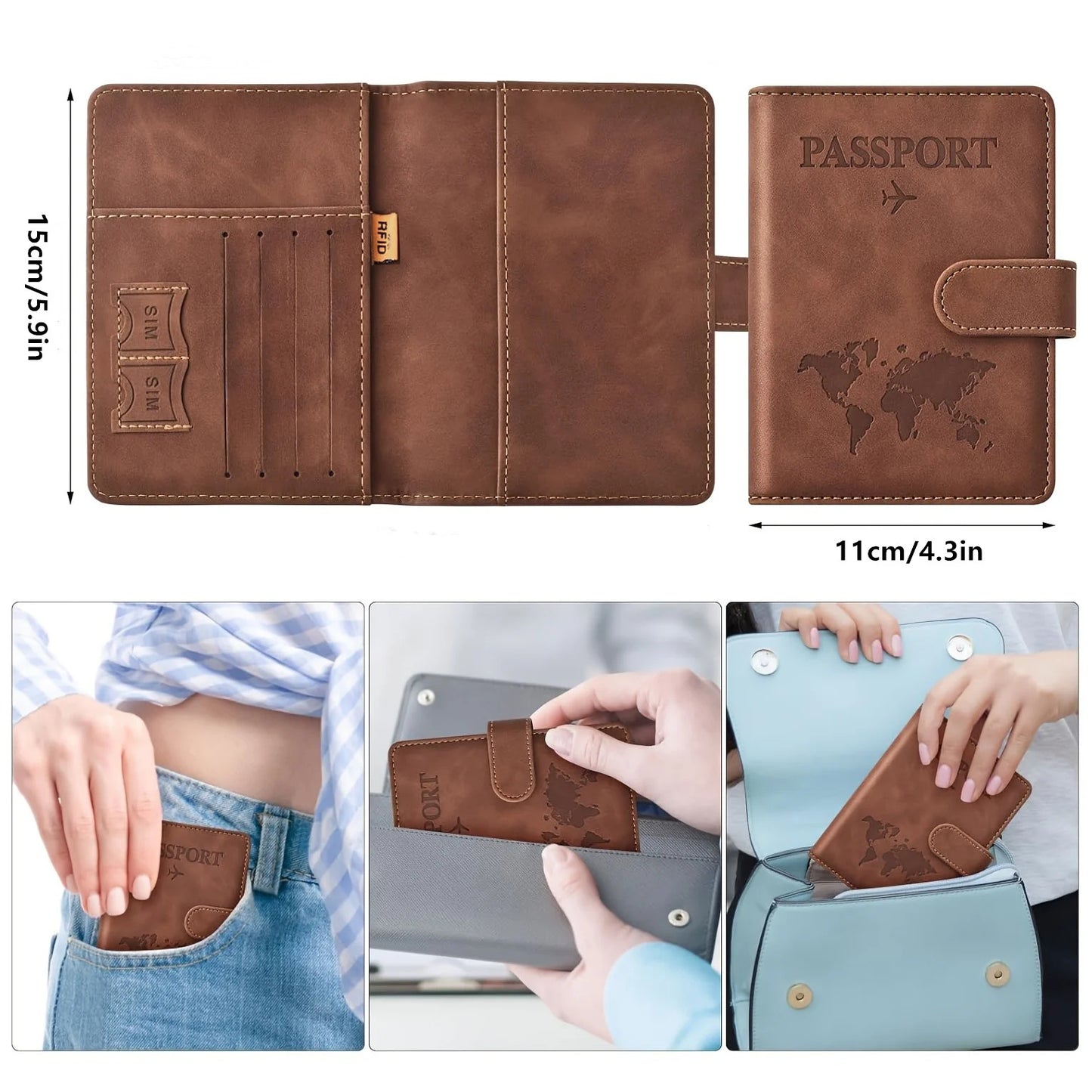 Passport and Travel Document Holder