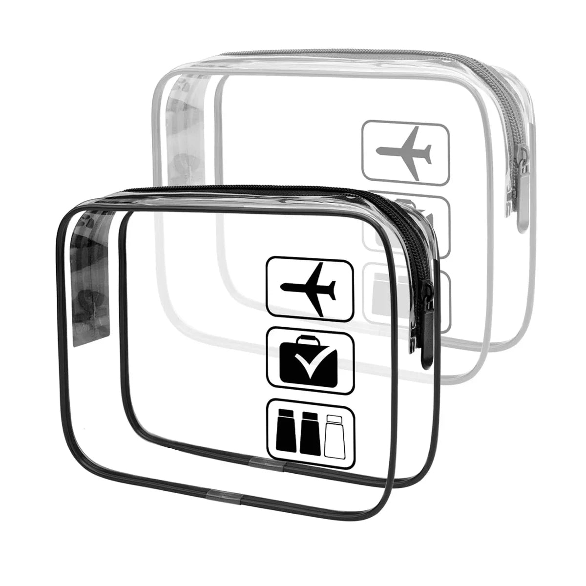 Clear Travel Cosmetic Bag