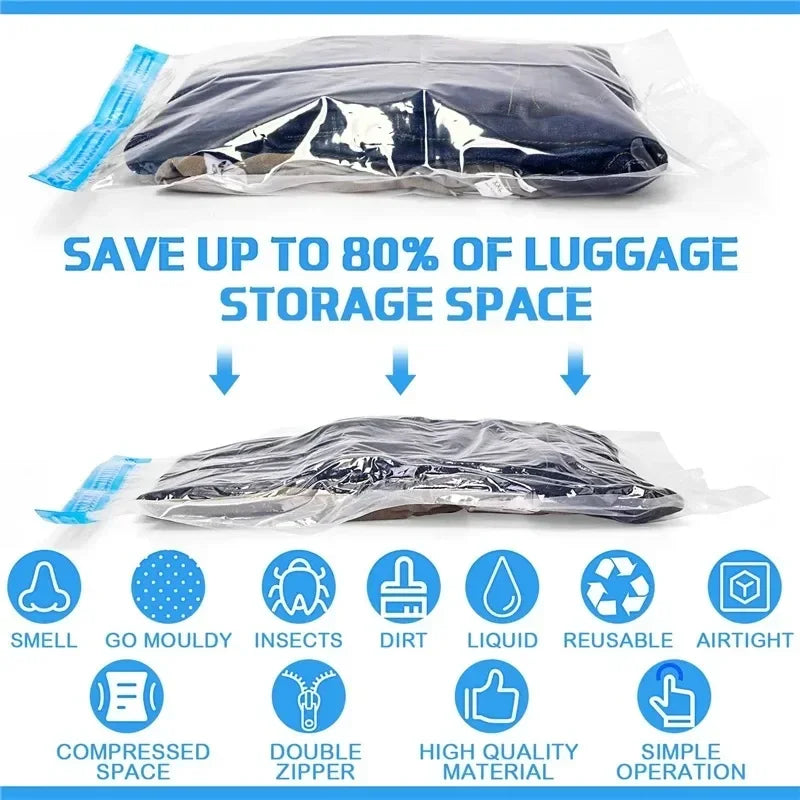 Travel Vacuum Bags for Clothes