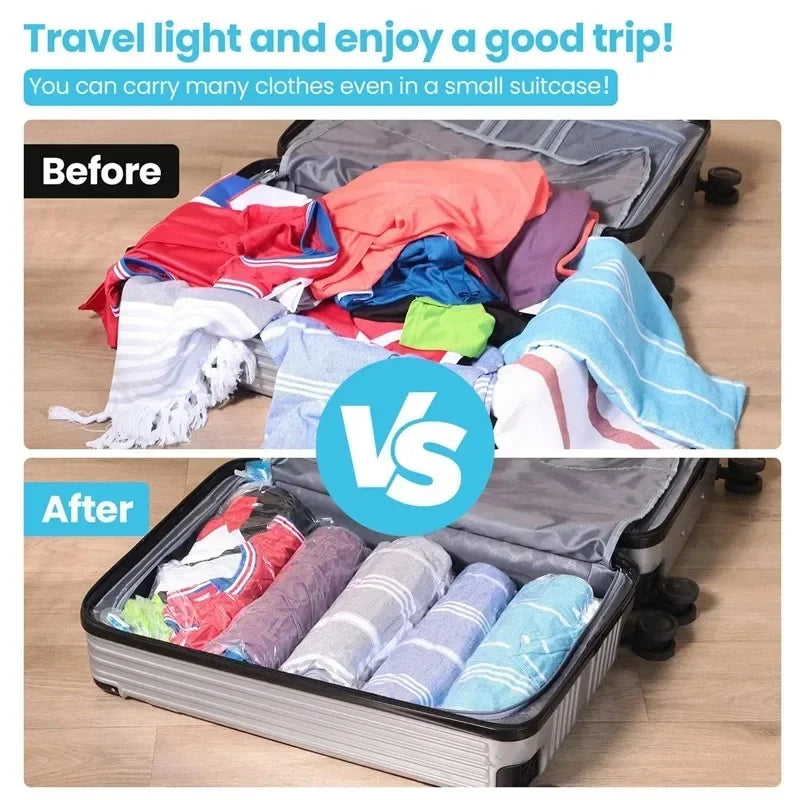 Travel Vacuum Bags for Clothes