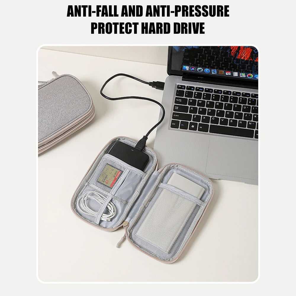 Travel Cable and Tech Accessories Organizer
