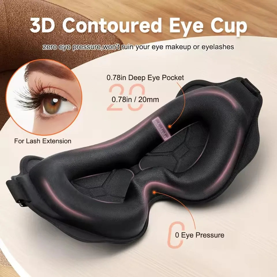 3D Sleep Mask for Travel