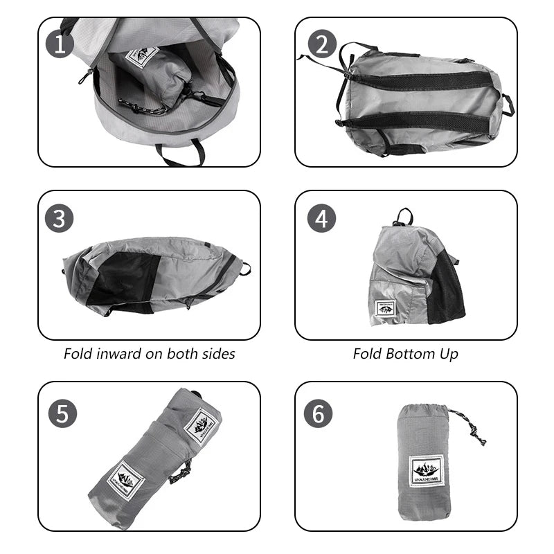 Foldable 20L Travel Backpack