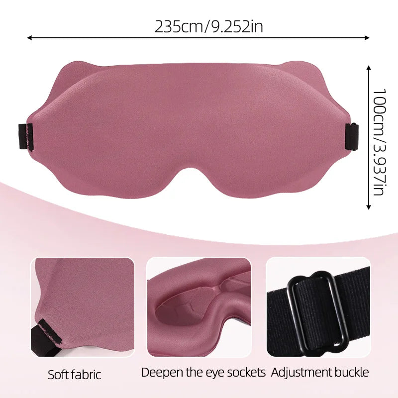 3D Sleep Mask for Travel