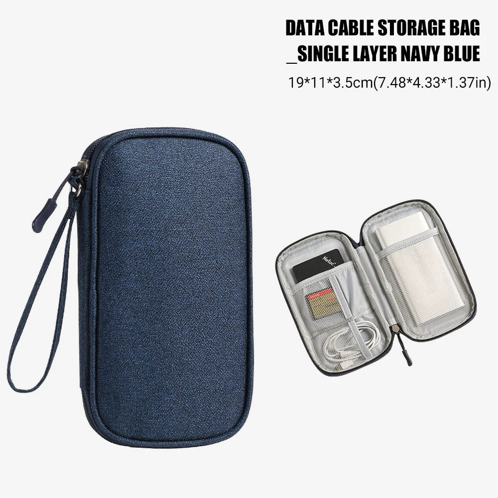 Travel Cable and Tech Accessories Organizer
