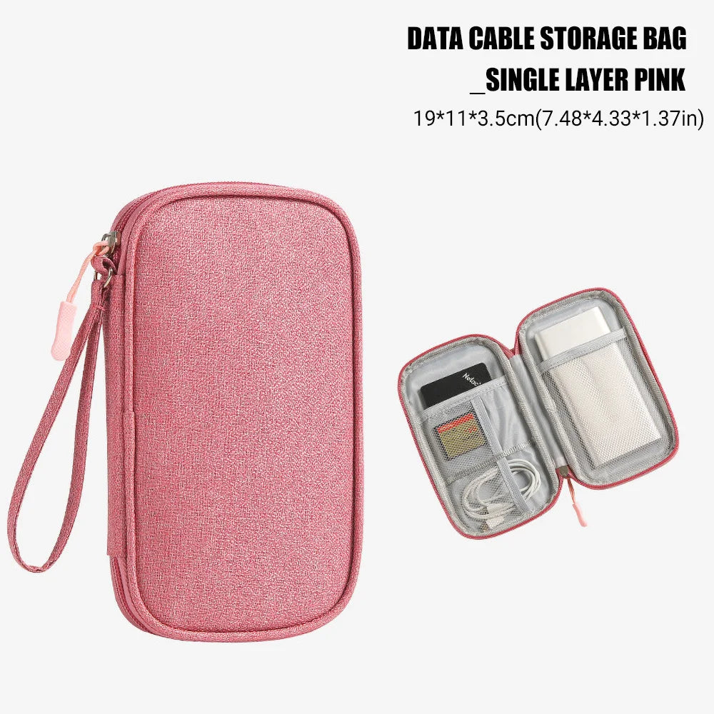 Travel Cable and Tech Accessories Organizer